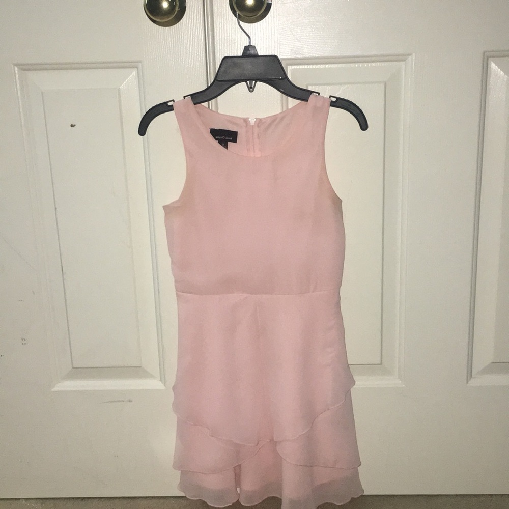 Girls pink dress